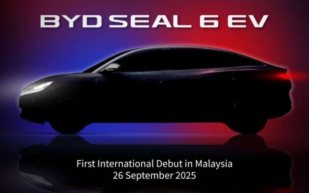 BYD Seal 6 akan dilancar di Malaysia 26 September — pasaran pertama luar China, 218 PS, 330 Nm, 545 km