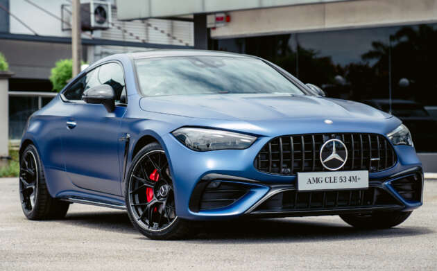 Mercedes-AMG CLE53 4Matic+ Coupe dilancar di Malaysia – RM723k, 449 PS/560 Nm, 0-100 km/j 4.2s