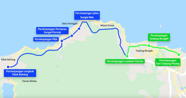 Penang NCPR North Coastal Paired Road to ease congestion between Tanjung Bungah, Teluk Bahang