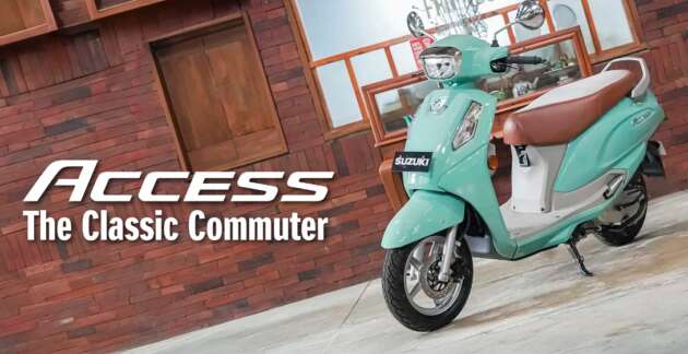 Suzuki Access 125 2025 dilancar di Indonesia, RM7.7k