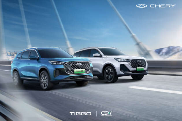Chery Tiggo 7 & Tiggo 8 PHEV sudah boleh ditempah, diuji di bilik pameran sebelum dilancar tak lama lagi