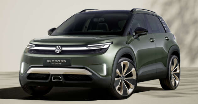 Volkswagen ID.Cross Concept muncul – SUV elektrik dengan motor hadapan 211 PS, jarak gerak 420 km