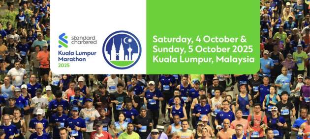 Beberapa jalan utama di KL akan ditutup pada 4-5 Oktober sempena Standard Chartered Marathon 2025
