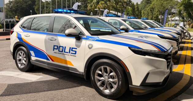 PLUS donates 4 Honda CR-V patrol vehicles to PDRM