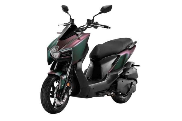 SYM Naga 155 dilancarkan di Malaysia – RM8,888