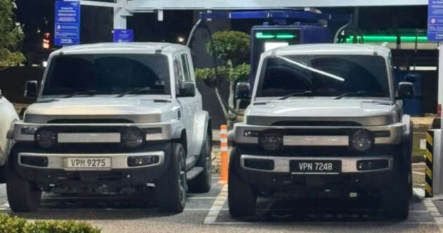 iCaur V23 atas jalan di M’sia — dua motor, jarak 360 km; SUV kompak ala Land Cruiser klasik bakal tiba?
