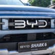 BYD Shark 6 pick-up previewed in Malaysia – 436 PS and 650 Nm DMO plug-in hybrid, 0-100 km/h in 5.7 secs