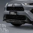 Toyota Yaris Cross Nightshade launched in Thailand – black design touches; 111 PS 1.5L hybrid; RM117k