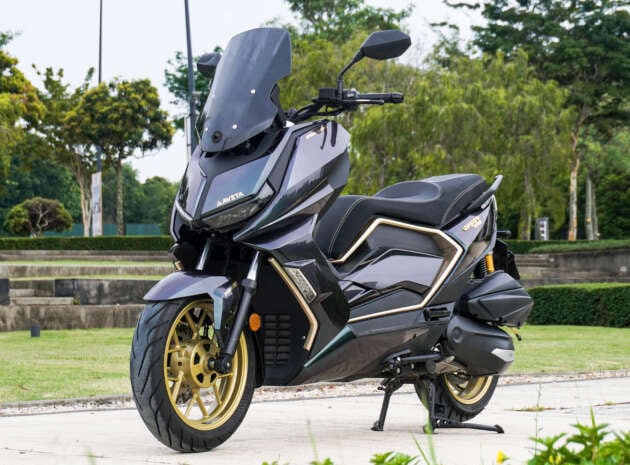 Aveta Malaysia adds Twilight Blue paint scheme to Vanguard 250 SE, pricing remains  at RM16,388