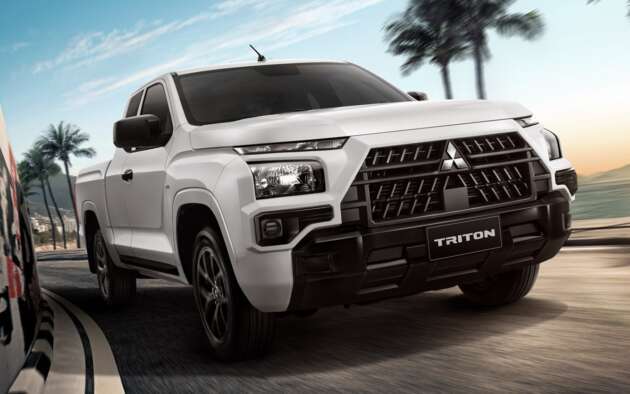 Mitsubishi Triton Street 2026 dilancarkan di Thailand – RM83k, Mega Cab muka berbeza, 150 PS/330 Nm