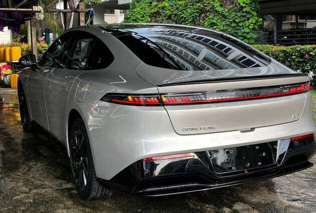 Dongfeng 007 spotted in Malaysia – EV sedan with up to 650 km CLTC range, 544 PS; launch soon?