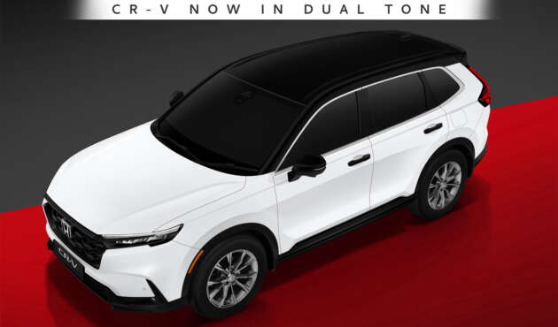 Honda CR-V Dual-Tone Edition diperkenal sempena ulang tahun ke-25 di Malaysia, terhad 300 unit