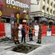 Sebahagian laluan di Jalan Masjid India ditutup kerana jalan mendap – pemantauan, kerja teknikal dilaksana