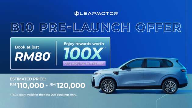 Leapmotor B10 EV kini dibuka tempahan di Malaysia