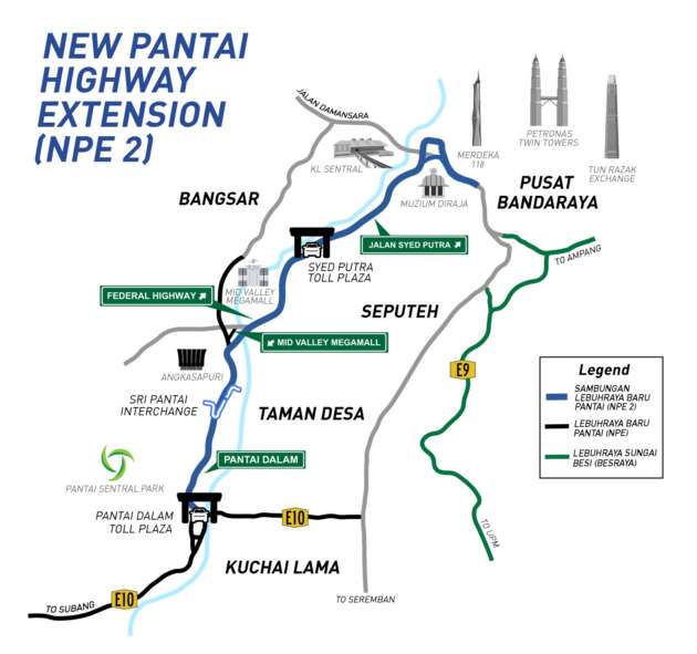 NPE2 officially starts construction – designed with MLFF in mind but can be reverted to regular toll lanes