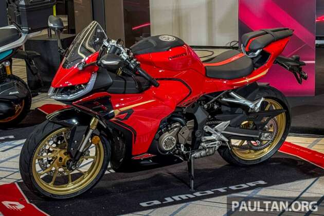 QJMotor SRK250RD, SRK450RR dilancarkan untuk pasaran Malaysia – enjin empat silinder, dari RM22k