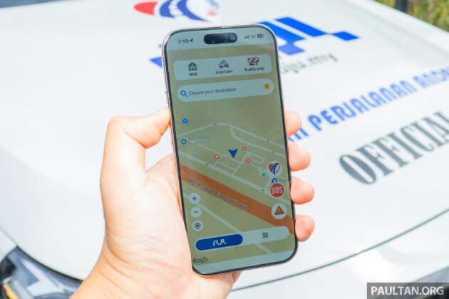 Aplikasi navigasi lebuhraya TuJu dilancar oleh LLM – info tol, R&R, akses CCTV lebuhraya, butang SOS dll