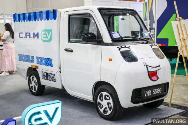 CAM EV Microvan — dijangka dilancarkan pada Q2 2026, tempat duduk tunggal, anggaran harga RM65,000