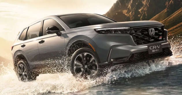 2026 Honda CR-V in Thailand – Turbo dropped, e:HEV hybrid only; BSI replaces LaneWatch; from RM181k