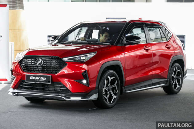 Perodua Traz dengan pakej aksesori rasmi GearUp — jaminan setahun, boleh masuk ansuran pembiayaan