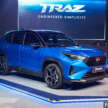 Perodua Traz 2026 dilancar di M’sia — kembar Toyota Yaris Cross, 1.5L NA CVT, varian X/H, dari RM76k