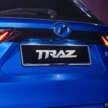 Perodua Traz 2026 dilancar di M’sia — kembar Toyota Yaris Cross, 1.5L NA CVT, varian X/H, dari RM76k
