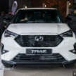 Perodua Traz 2026 dilancar di M’sia — kembar Toyota Yaris Cross, 1.5L NA CVT, varian X/H, dari RM76k