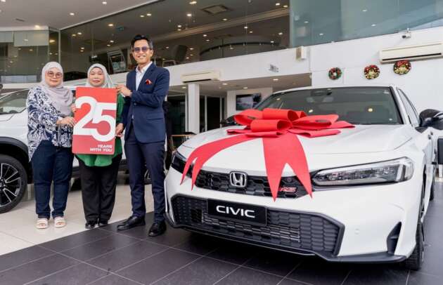 Honda M’sia rai pemenang bulan Nov kempen Because of You – memenangi Civic 1.5L RS, CR-V e:HEV RS