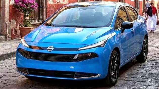 Nissan Almera 2026 muncul — depan dan belakang baru, lampu terpisah, sisi sama, ciri ADAS tambahan?