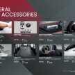Perodua Traz with GearUp official accessories range – one-year warranty, available on instalment plan