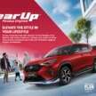 Perodua Traz with GearUp official accessories range – one-year warranty, available on instalment plan