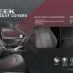 Perodua Traz with GearUp official accessories range – one-year warranty, available on instalment plan