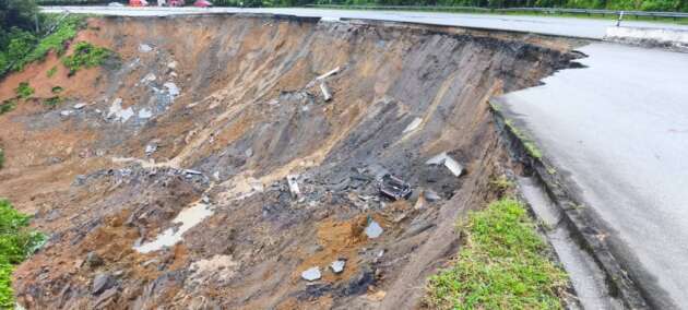 Projek baikpulih infrastruktur termasuk jalan raya rosak akibat Monsun Timur Laut perlu kos RM327.8j