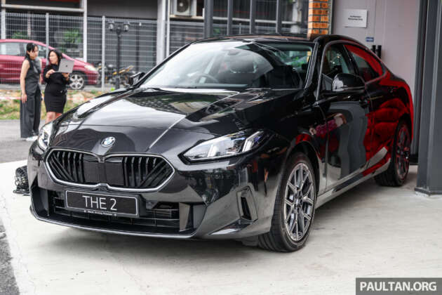 BMW 218 Gran Coupe ditawarkan gril Iconic Glow di Malaysia; tingkat taraf percuma untuk hanya 150 unit