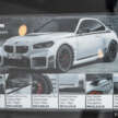 2026 G87 BMW M2 M Performance parts in Malaysia – carbon-fibre exterior parts, titanium silencer; RM132k