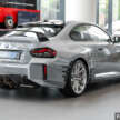 2026 G87 BMW M2 M Performance parts in Malaysia – carbon-fibre exterior parts, titanium silencer; RM132k