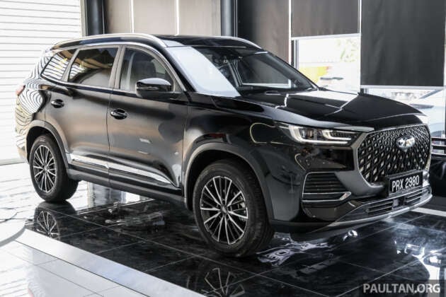 Chery Tiggo 8 di Malaysia – varian asas RM129,800, masih 7-tempat duduk, 1.6 Turbo 197 PS/290 Nm, 7DCT