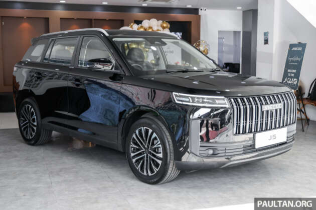 Jaecoo J5 – galeri model pameran di Malaysia, 1.5 turbo 147 PS/210 Nm, CVT, dijangka bawah RM120k