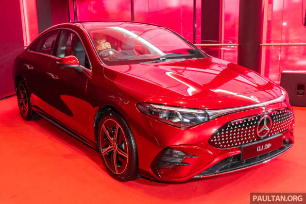 Mercedes-Benz CLA 250+ 2026 ditunjuk di M’sia — EV C174, jarak 792 km, pengecasan 320 kW, RM296k