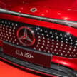 2026 Mercedes-Benz CLA 250+ previewed in Malaysia – C174 EV, 792 km range, 320 kW charging, RM296k