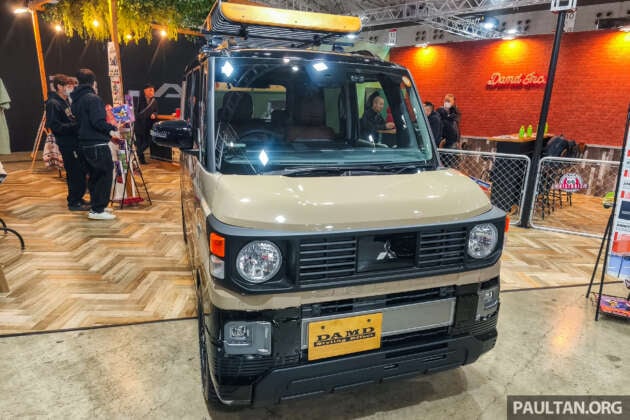 Mitsubishi Delica Mini X Dali with DAMD – kei car yang nampak seperti Pajero generasi pertama versi comel!