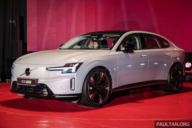 Volvo ES90 in Malaysia – CKD EV crossover sedan, 800V, RWD, 333 PS, 651 km WLTP range, RM340k