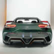 Donkervoort P24RS – two-seater with 600 hp/800 Nm 3.5L V6, 780 kg dry weight; limited to 150 units
