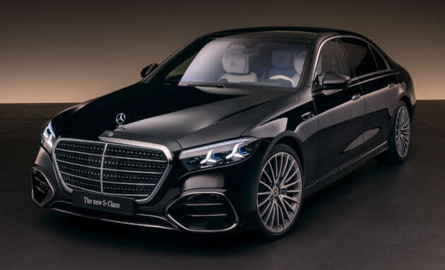 Mercedes-Benz S-Class W223 facelift 2026 didedah – enjin V8 baru, MBUX Superscreen, suspensi pintar
