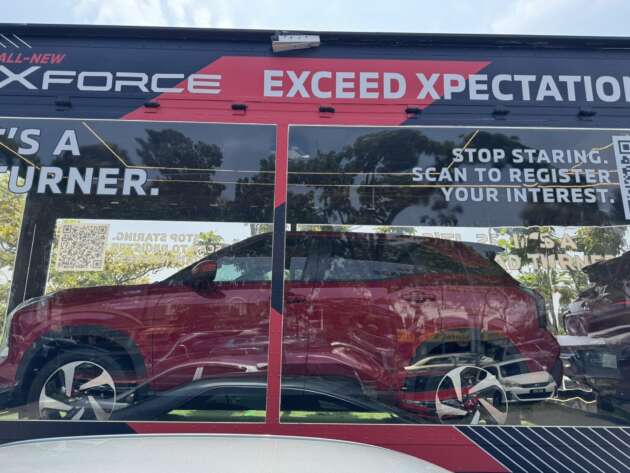Mitsubishi Xforce dikesan lagi di Malaysia – dibawa trak untuk siri jelajah seluruh negara hingga 15 Mac