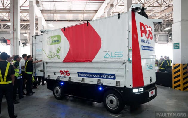 Pos Malaysia bekerjasama dengan ALS untuk lancar kenderaan logistik autonomous pertama dalam negara
