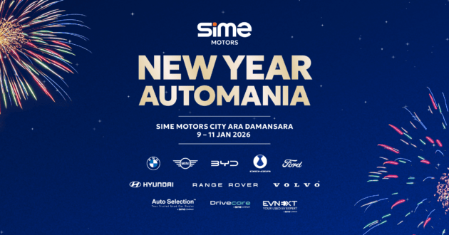 Sime Motors New Year Automania at Ara Damansara, Jan 9-11 – get super deals for your new ride in 2026!