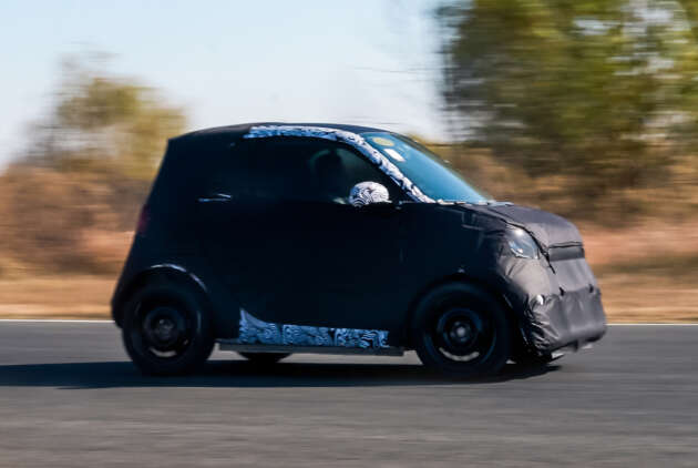 smart #2 concept reveal in Beijing in April – production two-seat city EV on track for late-2026 world premiere