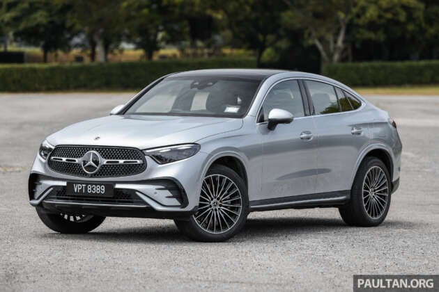 Mercedes-Benz GLC350e 4Matic Coupé in Malaysia – 313 PS PHEV, 131 km EV range, RM425,888