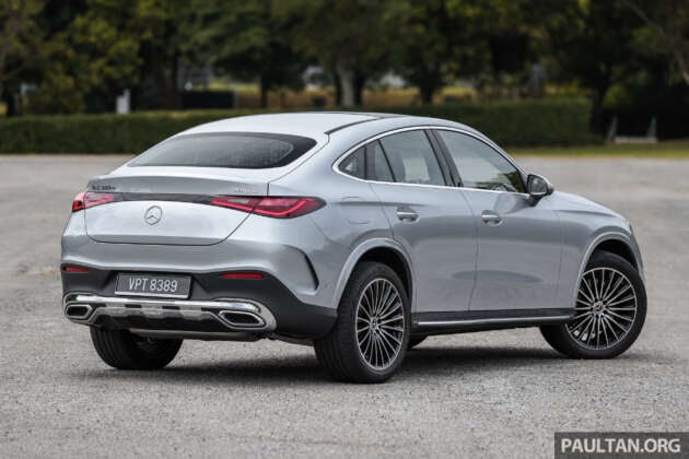 Mercedes-Benz GLC350e 4Matic Coupe Malaysia rear